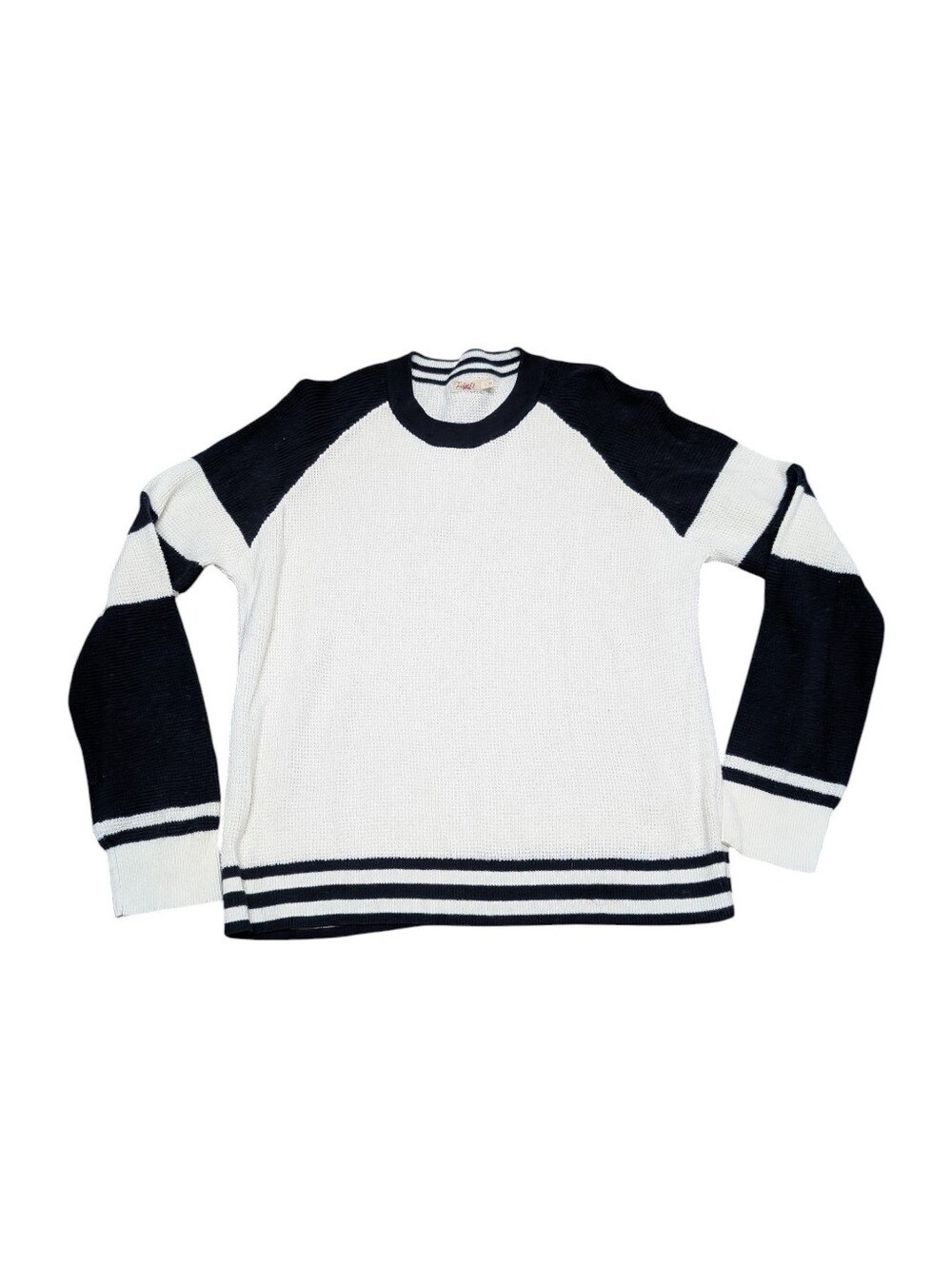 FAHERTY Women's Throwback Stripe Sweater (Large) - Picture 4 of 9